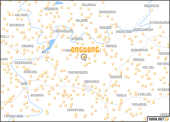 map of Ong-dong