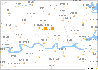 map of Onggima