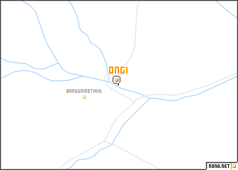 map of Ongi