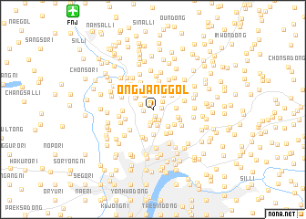 map of Ongjang-gol