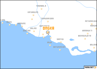 map of Ongka