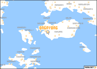 map of Ongnyong
