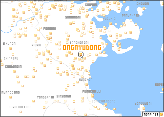 map of Ongnyu-dong