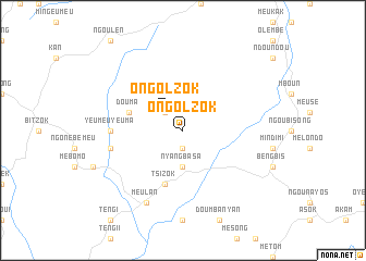 map of Ongolzok