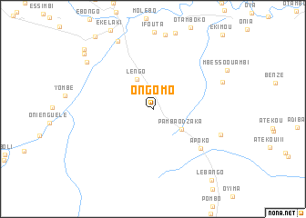 map of Ongomo