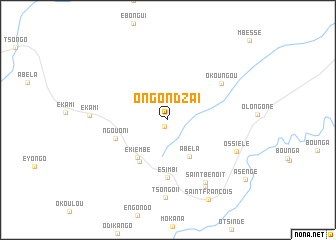 map of Ongondza I