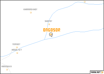 map of Ongosor