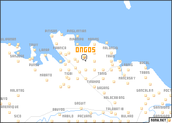 map of Oñgos