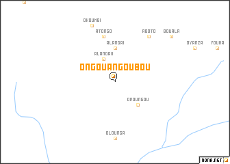 map of Ongouangoubou