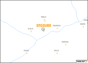 map of Ongouba