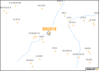 map of Ongoye