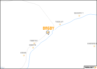 map of Ongoy