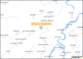 map of Ongozigbene