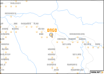 map of Ongo