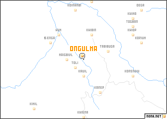 map of Ongulma