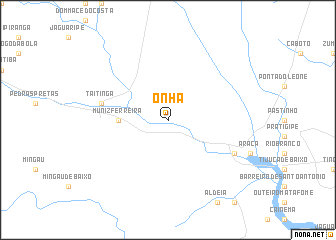 map of Onha