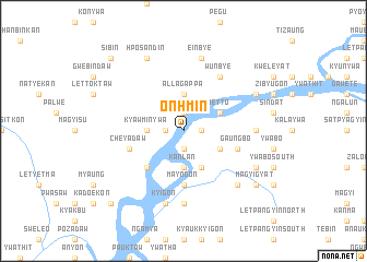 map of Onhmin