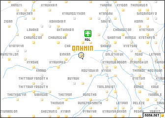 map of Onhmin