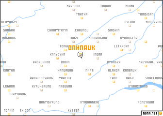 map of Onhnauk