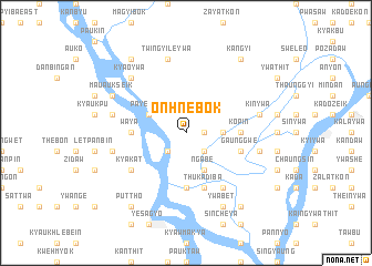 map of Onhnèbok