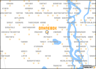 map of Onhnèbok
