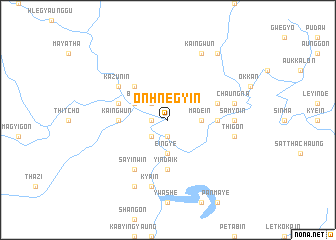 map of Onhnegyin