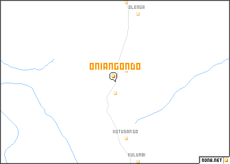 map of Oniangondo