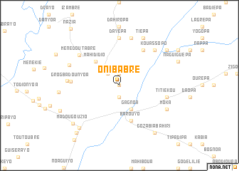 map of Oni-Babré