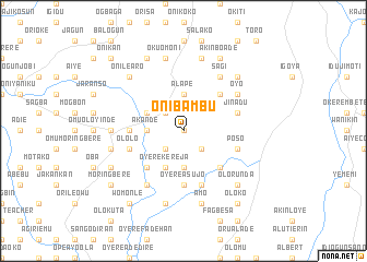 map of Onibambu