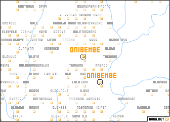 map of Onibembe