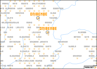 map of Onibembe