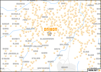 map of Onibon