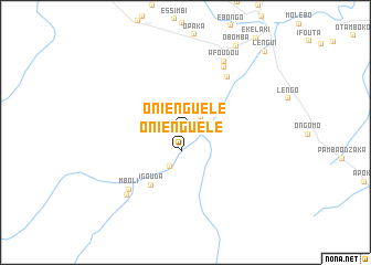 map of Oniénguélé