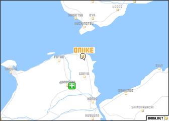 map of Oniike