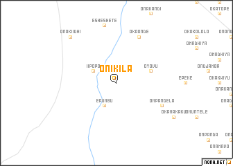 map of Onikila