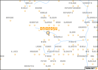 map of Oniorosu