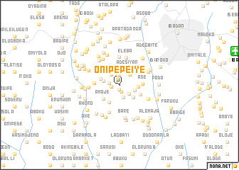 map of Onipepeiye