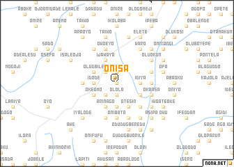 map of Onisa