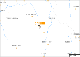 map of Onisoa