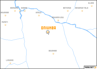 map of Oniumba