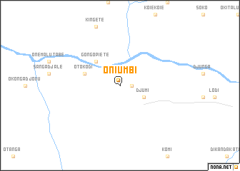 map of Oniumbi