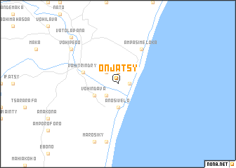 map of Onjatsy