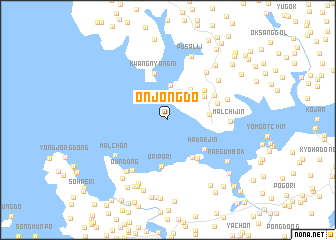 map of Ŏnjŏng-do