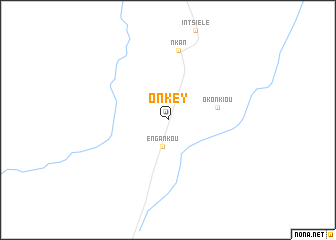 map of Onkey