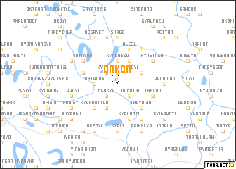 map of Onkon