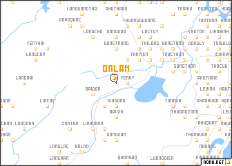 map of Ôn Lâm