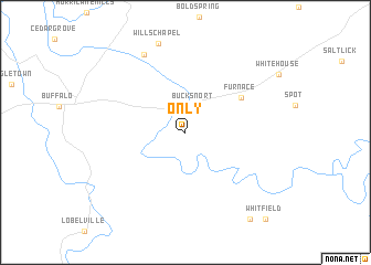 map of Only