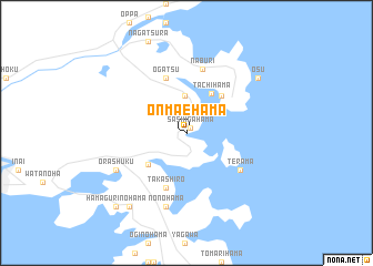 map of Onmaehama