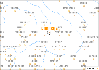 map of Onmakwe