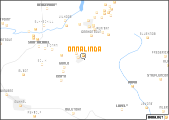 map of Onnalinda